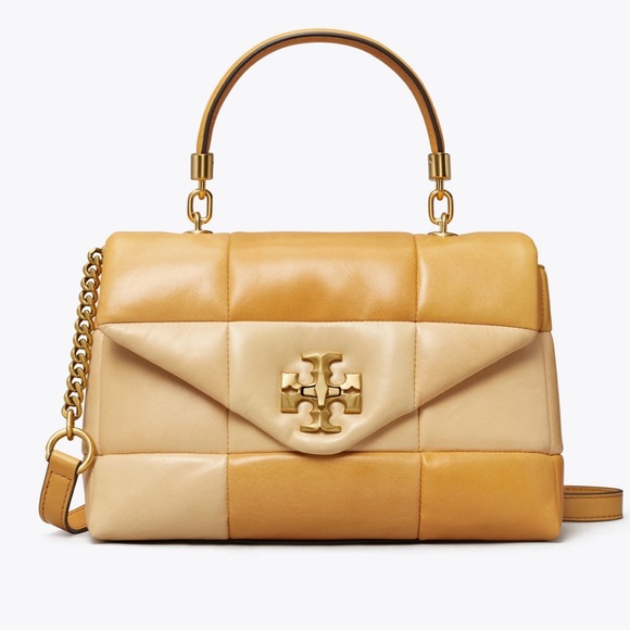🔥NeW! $749 Tory Burch Kira Patchwork Satchel - Picture 3 of 17